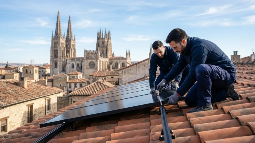 empresa de instalacion de placas solares en burgos
