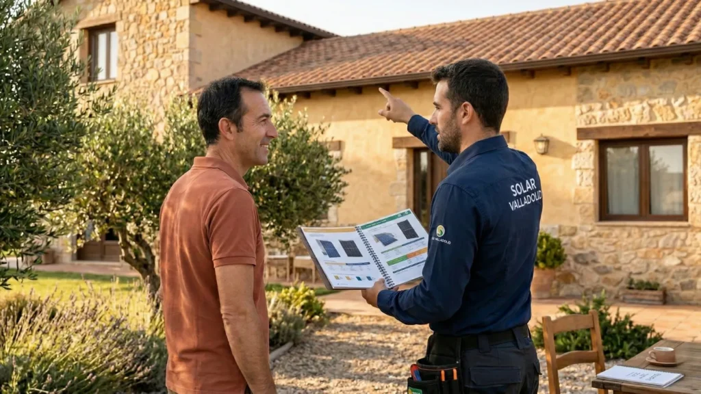 presupuesto para paneles solares en valladolid