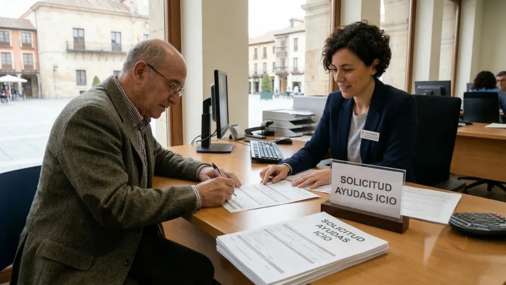 solicitud de ayudas icio en castilla y leon